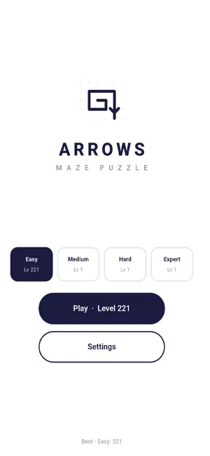 Arrows Maze: Slide Puzzle screenshot 1