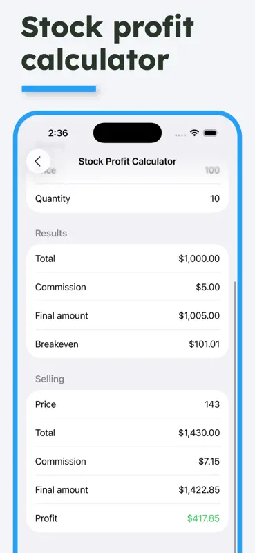 Financial Calculator screenshot 5 of 10