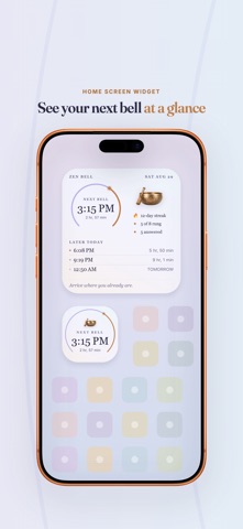 Zen Bell: Meditation Journal iPhone screenshot