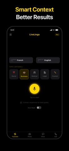 LiveLingo - Voice Translator Screenshot 2 of 5