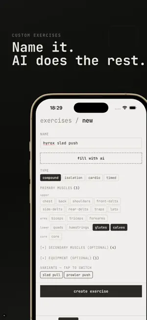 Syntax: AI Workout Log screenshot 3