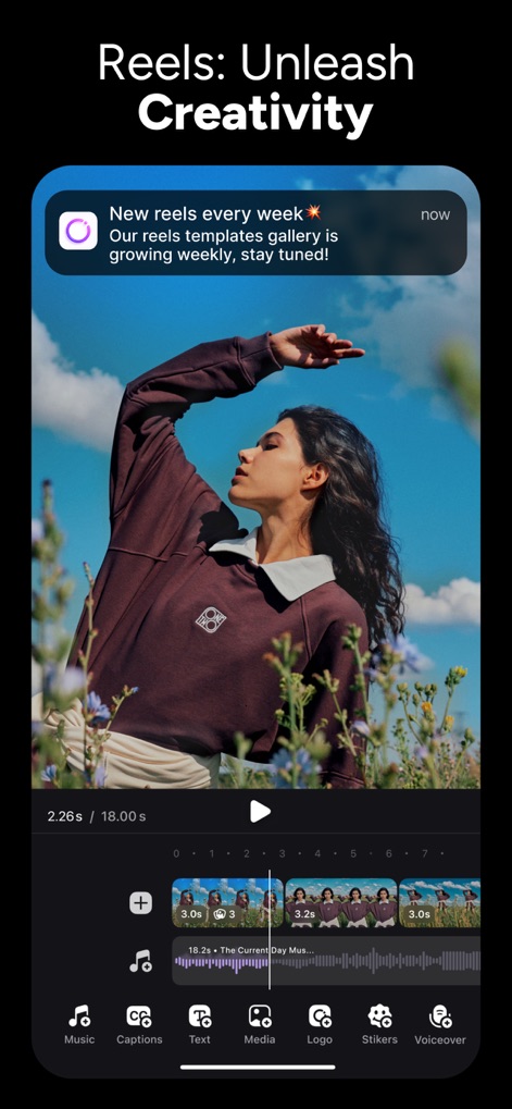 Instories: AI Photo & Video - Reels Editing Power
