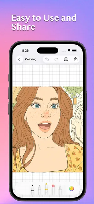 Photo2Color - AI Coloring Fun screenshot 2