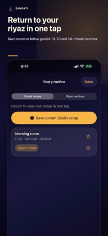 Sangati: Tabla Tanpura Riyaz app screenshot 3