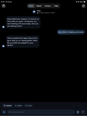 Ollie: Your Calm Buddy iPad screenshot