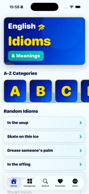 English Idioms & Meanings screenshot 2