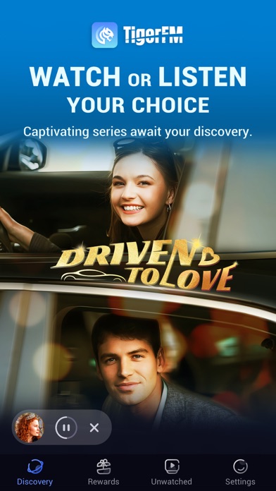 TigerFM - Audio & Short Movies Screenshot