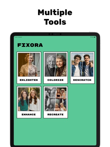 Restore Old Photos - Restora iPad screenshot