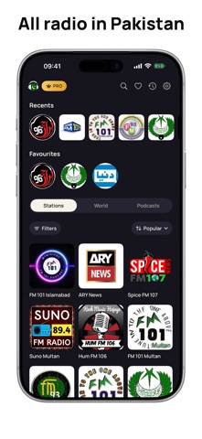 Radio Pakistan: Online FM & AM screenshot