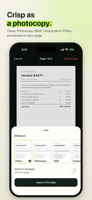 Dokument: Private PDF Scanner screenshot 4