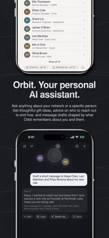 Orbit: Personal CRM & AI Screenshot 4 of 10