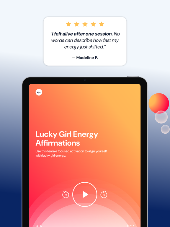 Activations: Daily Motivation iPad screenshot 4 - Health & Fitness app