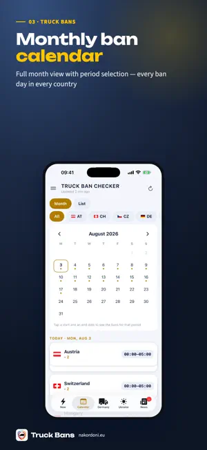 Truck Bans screenshot 3