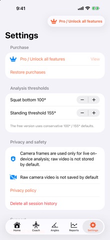 FormCoach Pocket Screenshot 5 of 6