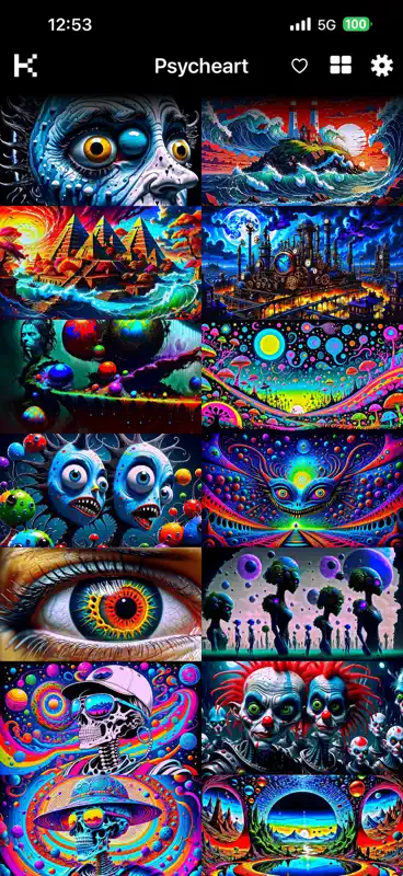 PsycheArt Tv screenshot 1 of 3