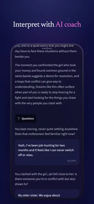 Oniri: Dream Journal, Meanings screenshot 3