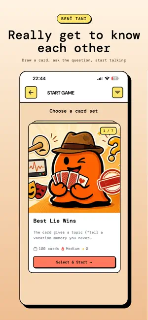 Beni Tanı - Get to Know Cards screenshot 1