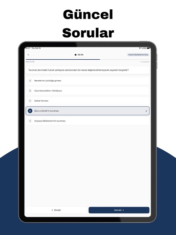 HMGS & Hakimlik Savcılık Quiz iPad screenshot
