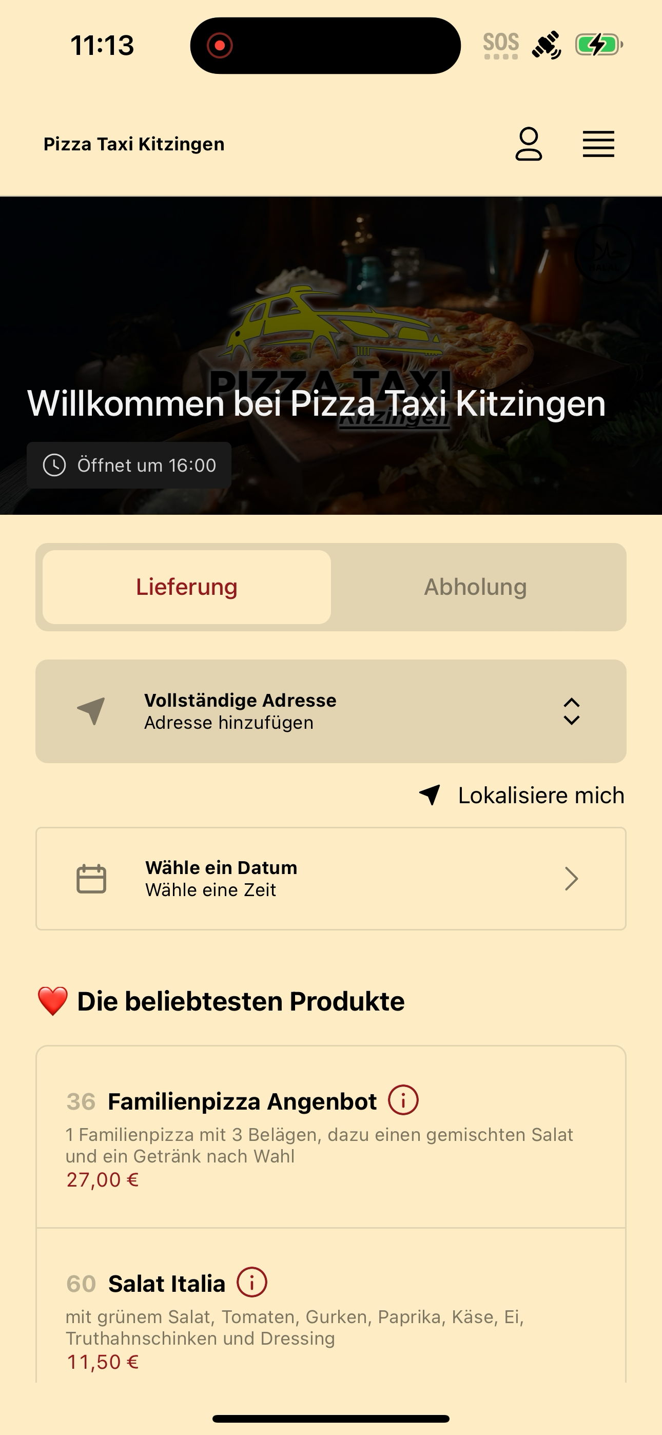 Pizza Taxi Kitzingen screenshot 6