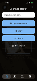 QRieux - QR Scanner screenshot 2
