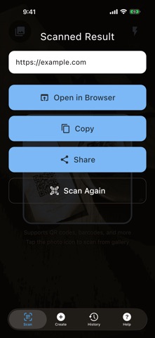 QRieux - QR Scanner Screenshot 2 of 6