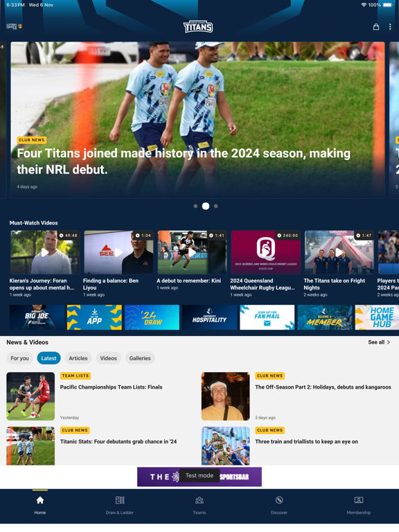 Screenshot #4 pour Gold Coast Titans