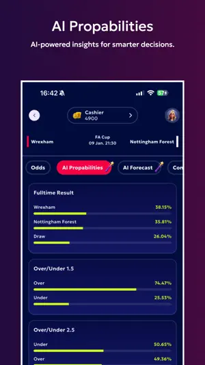 Bet Comrade: AI Betting Tips screenshot 3