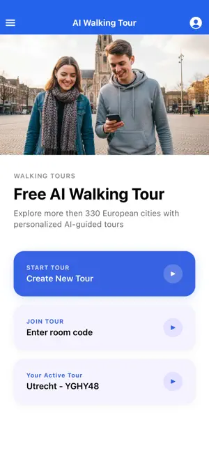 FreeAIWalkingTour – The App screenshot 1