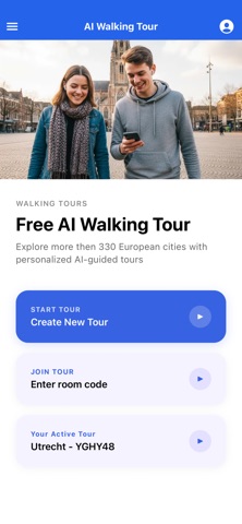 FreeAIWalkingTour – The App screenshot