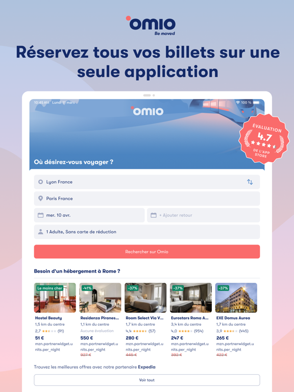 Screenshot #4 pour Omio: Billet TGV, bus et vols