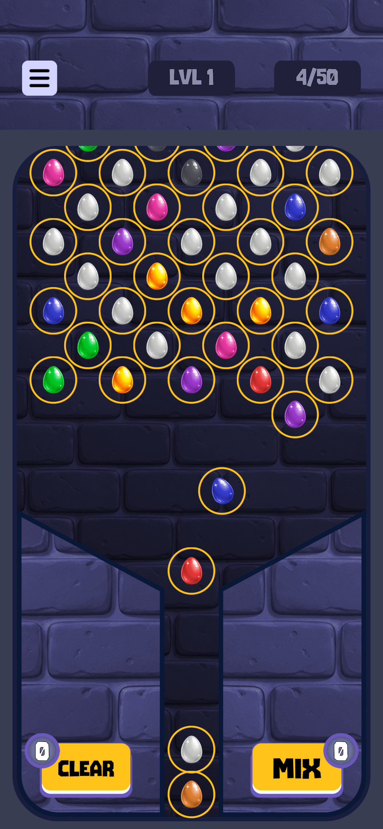 Falling Eggs: Drop & Merge