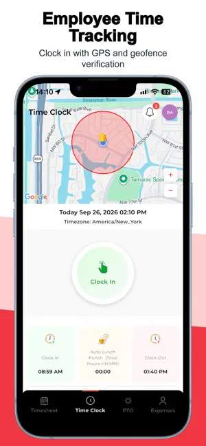 WagePunch Employee Time Clock screenshot 1