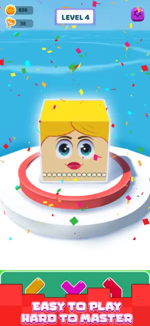Crossy Bridge Runner: 3D Block screenshot 3