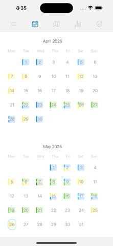 Surf Journal App Screenshot 4 of 5