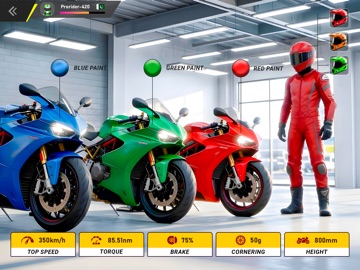 Moto Racer - Bike Racing Games iPad screenshot
