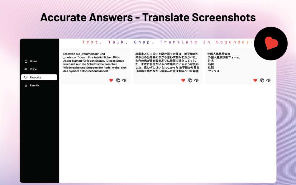 #5. Translate It - AI Translator (macOS) 게시자: Darain Fatima