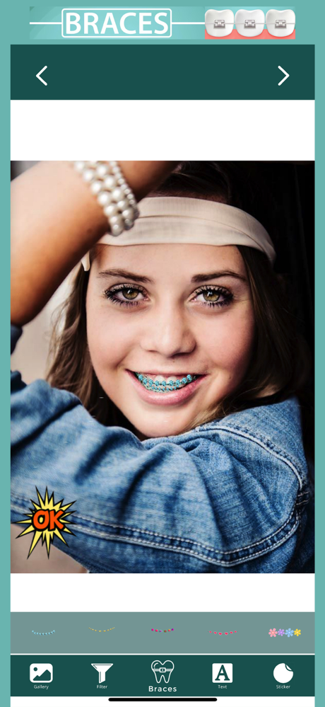 Make Me : Braces Teeth Cam screenshot 1