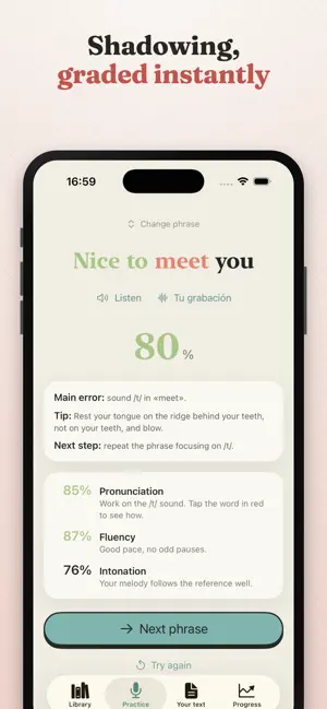 Phonema: English Pronunciation screenshot 2