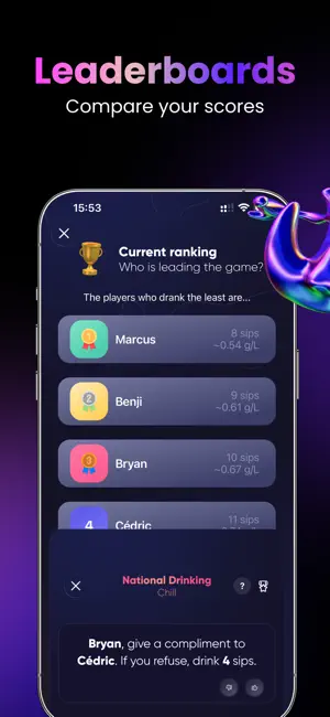 Sombre soirée - Party Games screenshot 4