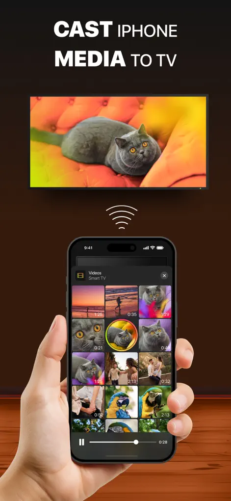 Screen Mirroring to TV: DoCast - Utilities App | MWM