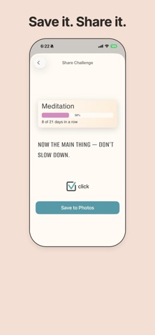 V-click: Challenge Tracker screenshot