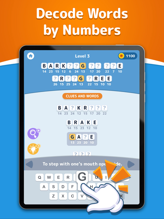 Cryptogram IQ Word Master