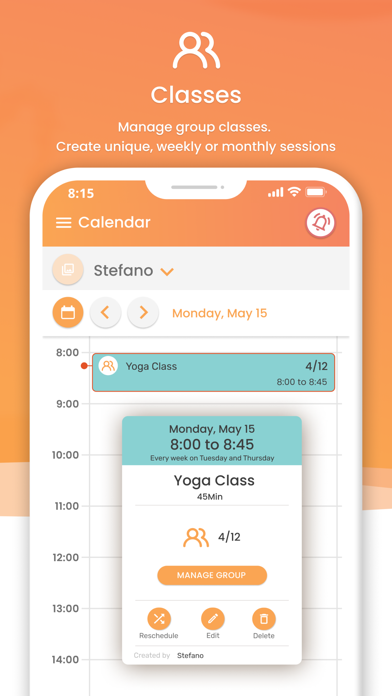 Noder - Appointment Scheduling Screenshot