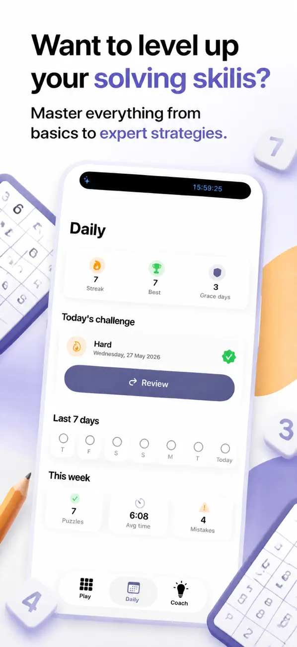 Screenshot #3 pour Défi Sudoku Numérique