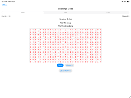 Christmas Song Word Search screenshot 7