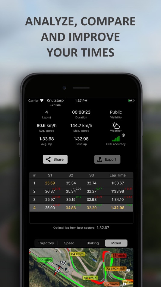 #3. LapTrophy - Track Lap Timer (iOS) 게시자: DXB Technologies
