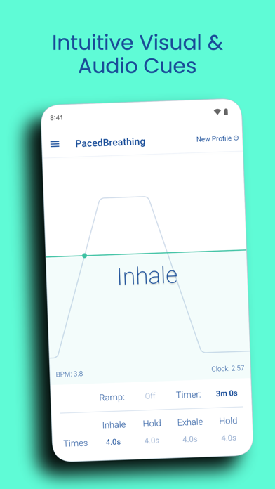 Paced Breathing Screenshot