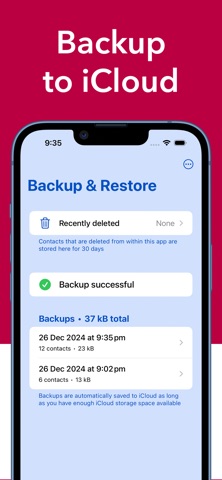 Delete Contacts Pro. screenshot