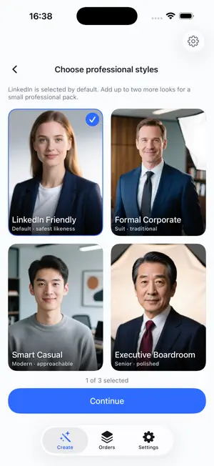 HeadshotMax: AI Headshots screenshot 2