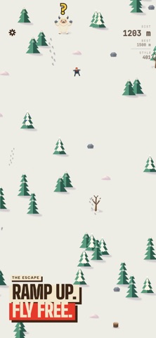 Ski Flee: Snow Runner screenshot 3